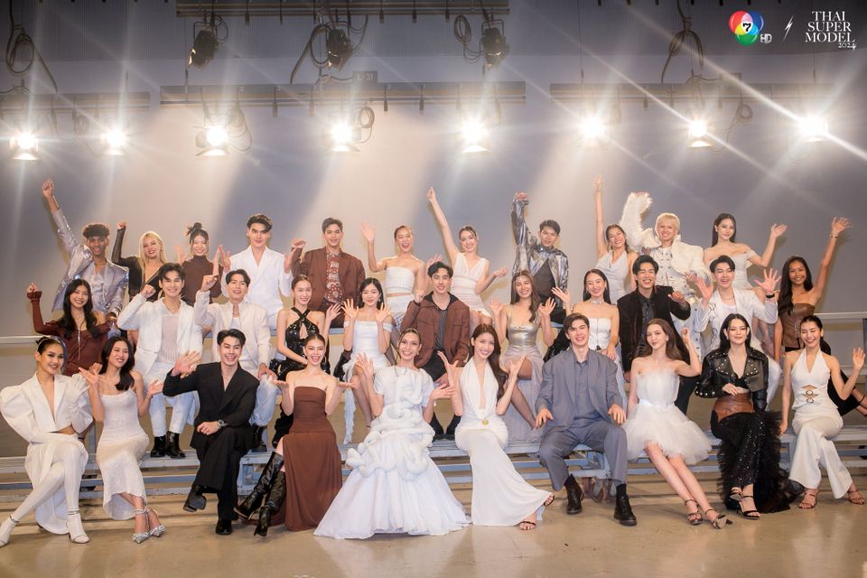 ภาพบรรยากาศผู้เข้าประกวด THAI SUPERMODEL 2024 เบื้องหลังการถ่ายทำคลิปวิดีโอสุดพิเศษ