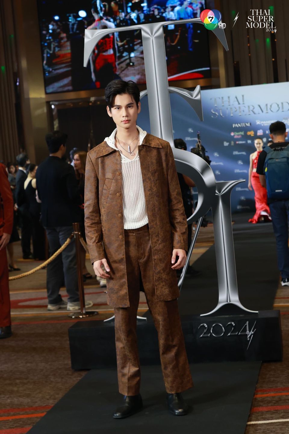 ภาพบรรยากาศ BLACK CARPET การประกวด THAI SUPERMODEL 2024
