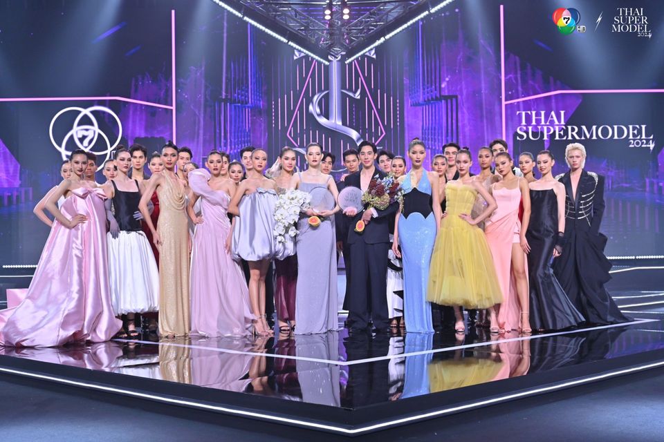 ภาพบรรยากาศขอแสดงความยินดีกับ ผู้ได้รับตำแหน่ง THAI SUPERMODEL 2024  และTHAI SUPERMODEL MALE 2024