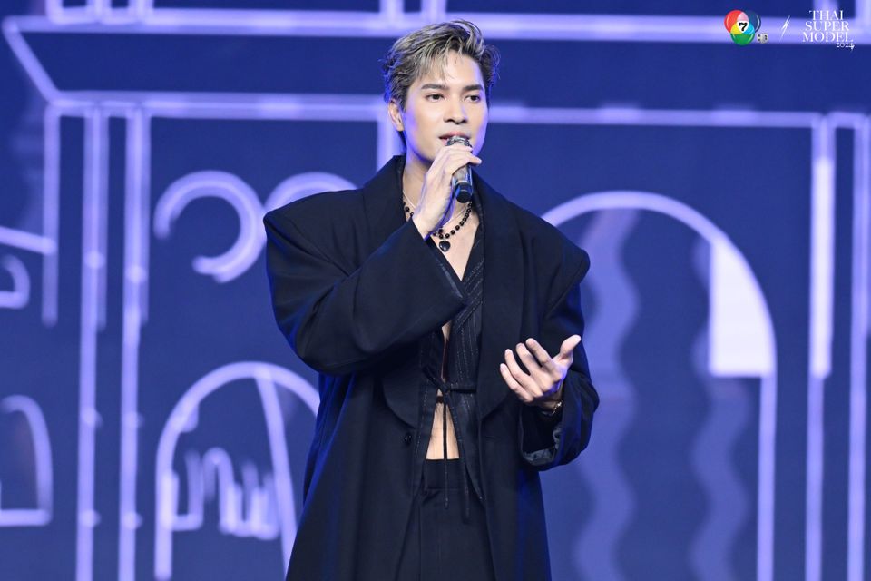 โชว์สุดพิเศษจาก ไมค์ภัทรเดช ที่ตั้งใจเต็มที่เพื่อมอบความสุขให้ผู้ชมและผู้เข้าประกวดทุกคนบนเวที THAI SUPERMODEL 2024
