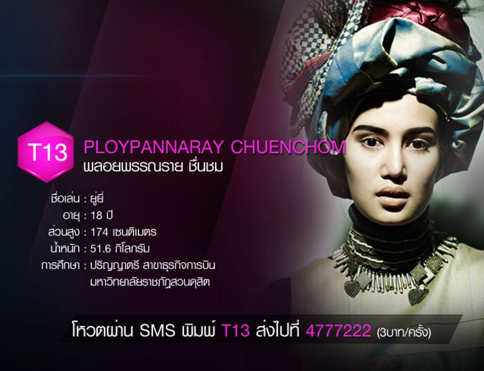 T13 พลอยพรรณราย ชื่นชม