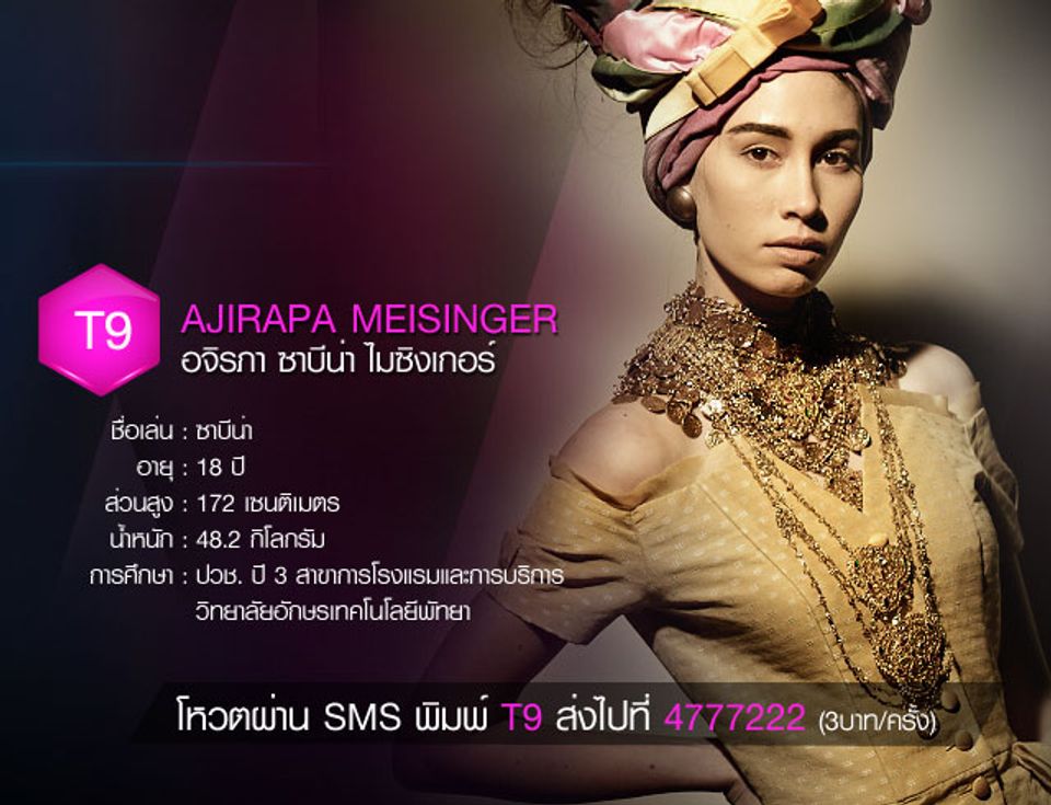 T9 อจิรภา ซาบีน่า ไมซิงเกอร์