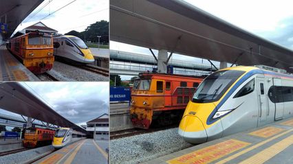 วิจารณ์หนัก! เมื่อรถไฟไทยจอดเทียบรถไฟมาเลเซีย เลยได้เห็นความแตกต่าง