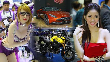 มอเตอร์โชว์ 2016 ชมภาพครบ พริตตี้ รถยนต์ บิ๊กไบค์