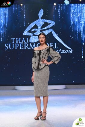 ใบหม่อน - กิตติยา จิตรภักดี ออร่าเจิด คว้าตำแหน่ง ไทยซูเปอร์โมเดล 2016