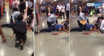 น้ำใจงาม! กอล์ฟ เทยเที่ยวไทย พิธีกรดัง วิ่งเข้าช่วยชายล้มหัวฟาดพื้นใน MRT